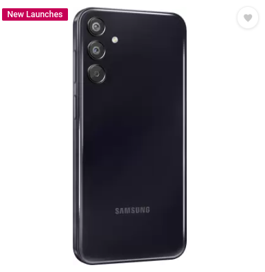 SAMSUNG Galaxy F15 5G (Ash Black, 128 GB)  (6 GB RAM)
