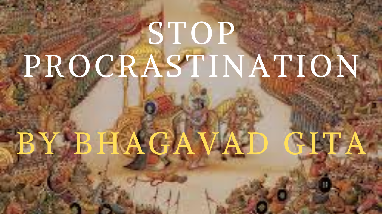 Struggling to get things done? The Bhagavad Gita offers timeless advice to help you overcome procrastination. Discover simple tips from this ancient text to boost your motivation and productivity.