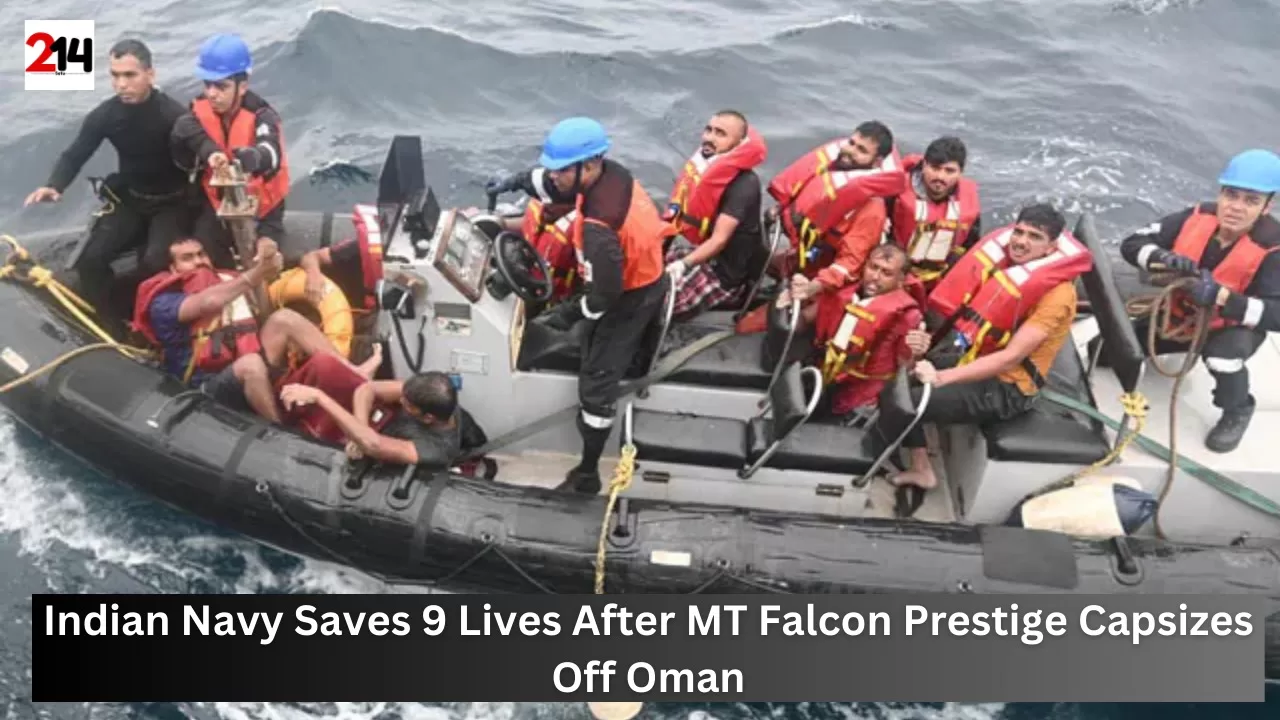 the Navy's efforts led to the successful rescue of nine crew members—eight Indians and one Sri Lankan.