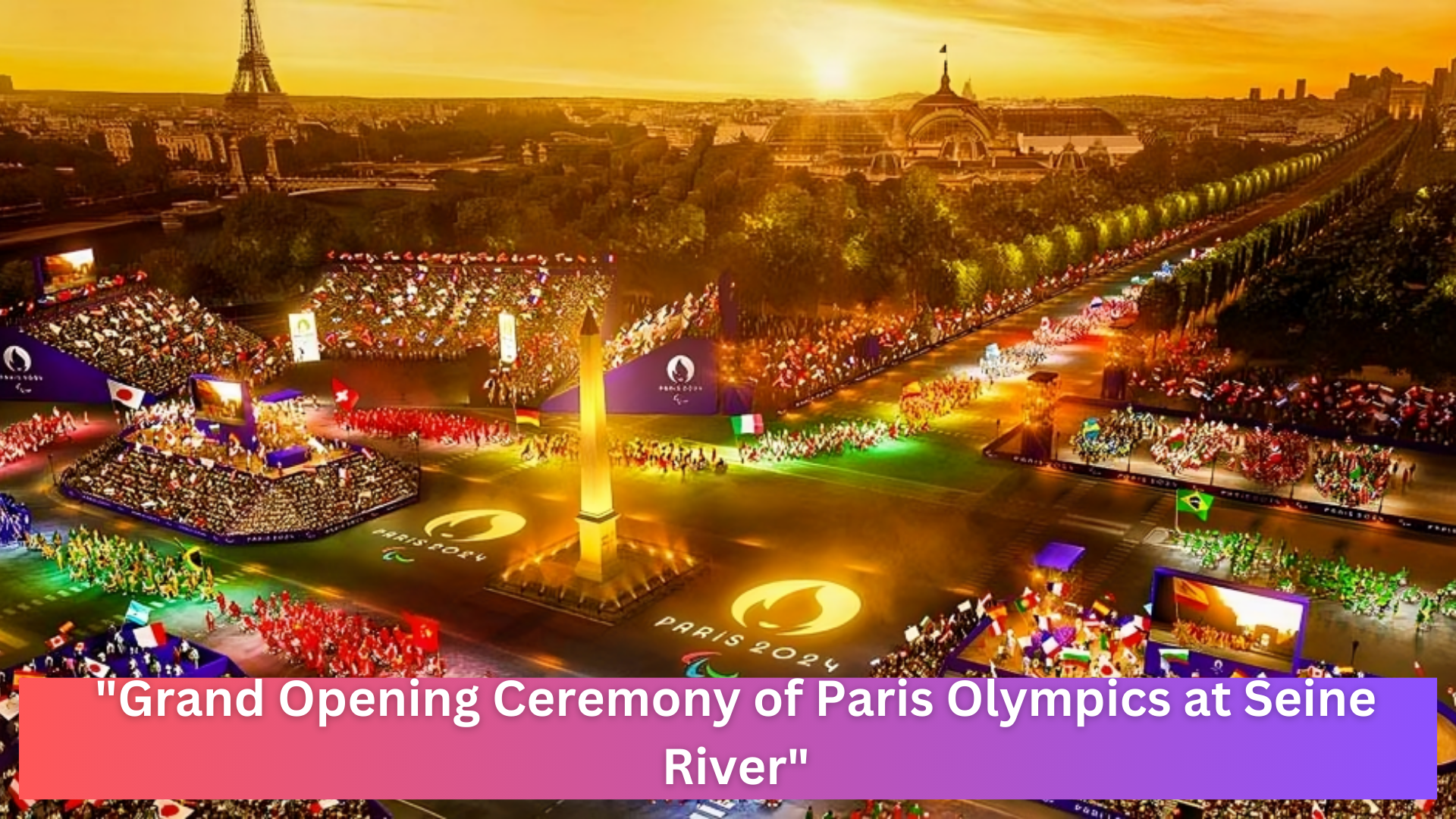 This unprecedented event promises to be the most accessible and inclusive ceremony in Olympic history, with over 600,000 spectators expected to watch from the riverbanks.