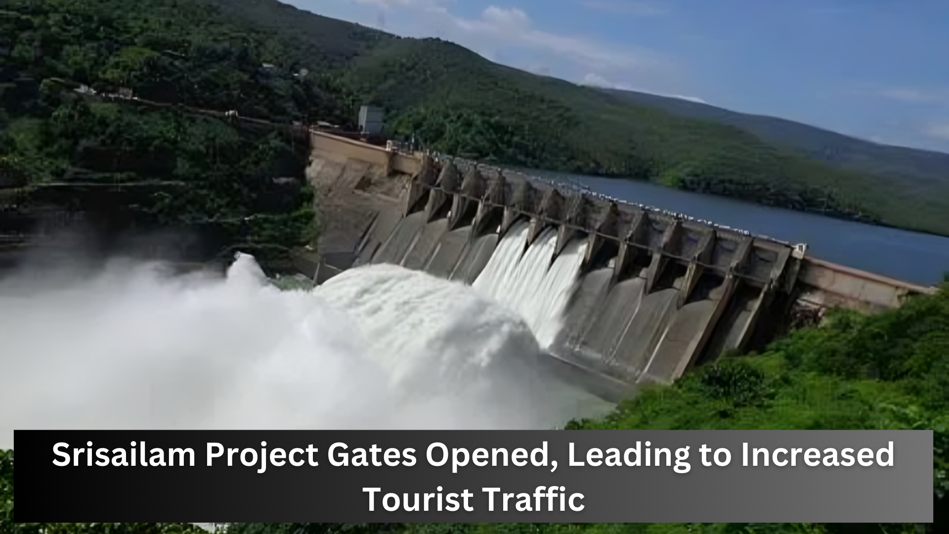 The event highlights the dam's crucial role in water management and its unexpected draw for tourism.