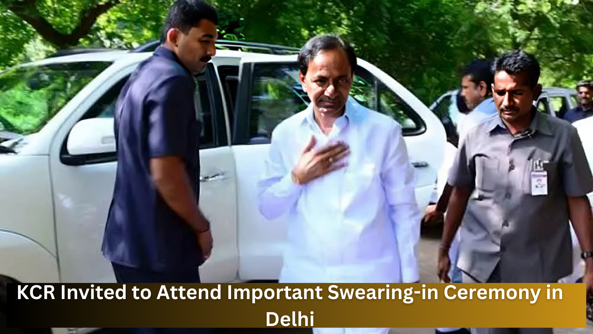 Chief Minister KCR's participation in this event in Delhi signifies not only the importance of the ceremony but also the active involvement of Telangana's leadership in national political dynamics.