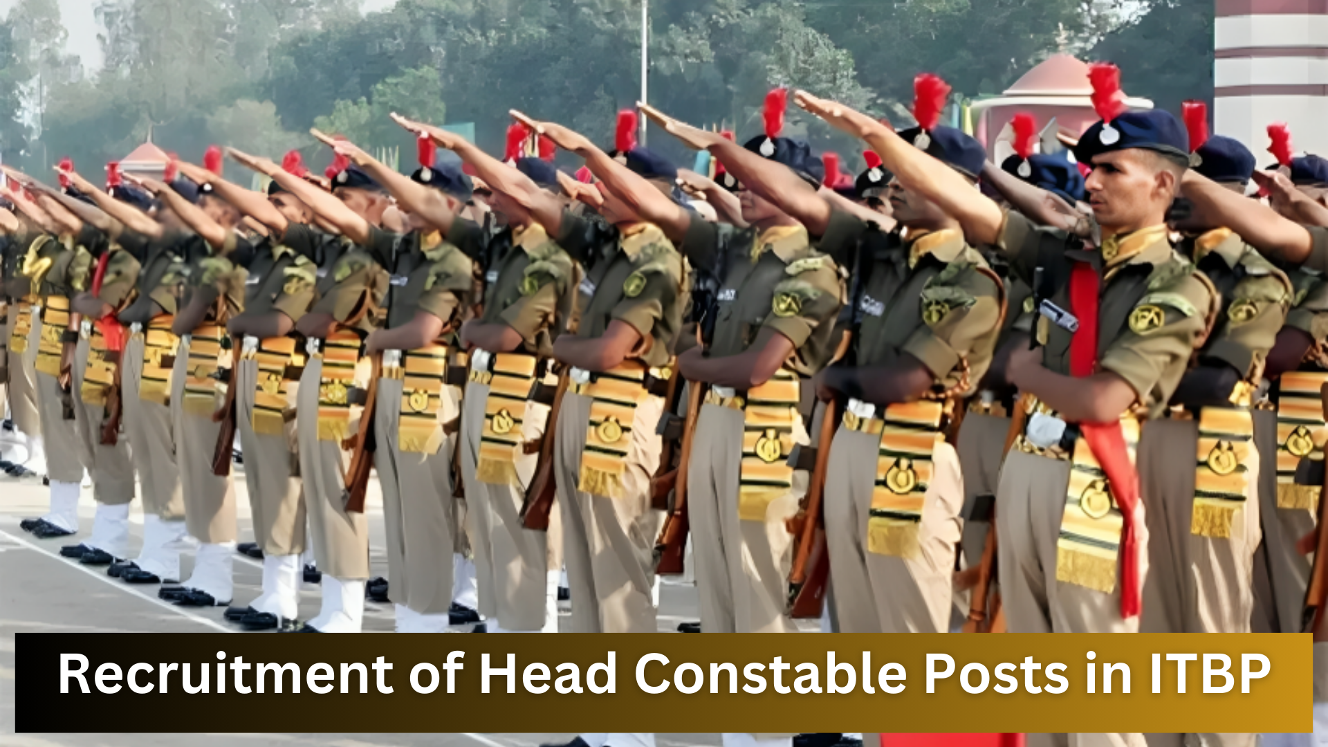 Recruitment of Head Constable Posts in ITBP