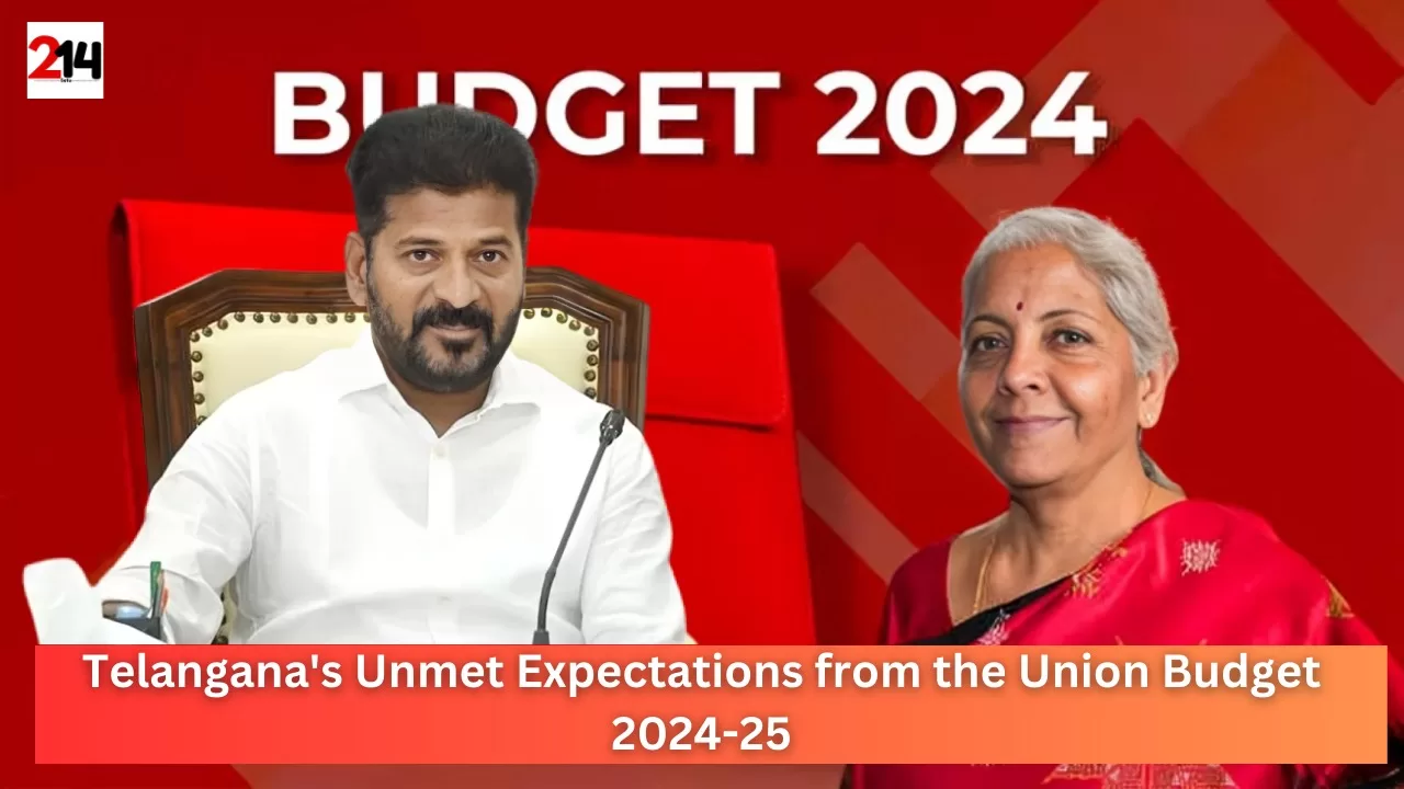 Telangana's Unmet Expectations from the Union Budget 2024-25