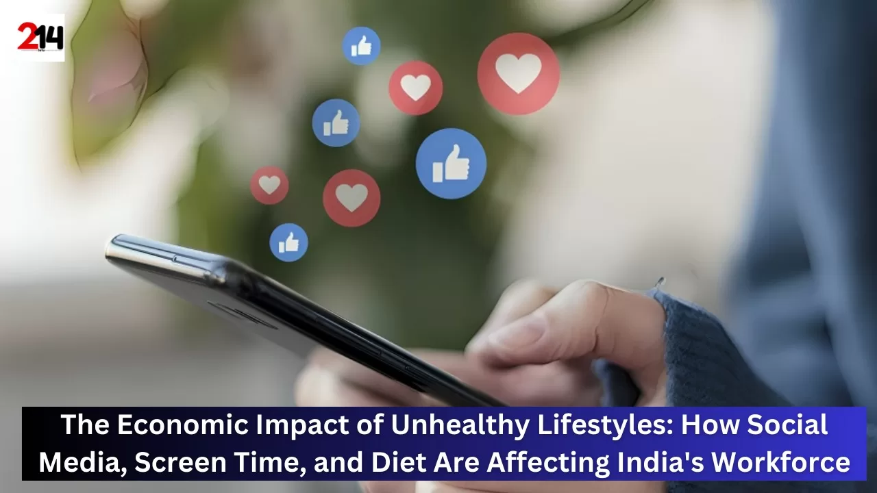 The survey highlights the urgent need to adopt healthier habits, including traditional Indian diets and physical activities, to improve public health and economic performance.