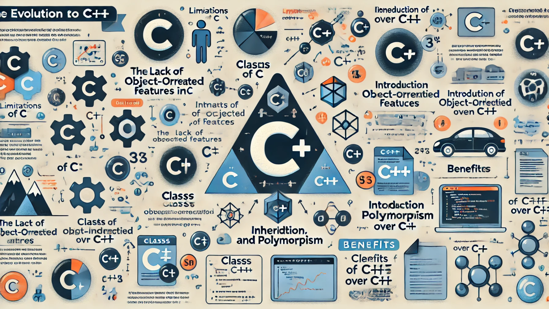 C++ emerged as an evolution of C to address its limitations, introducing powerful features that support modern programming needs.