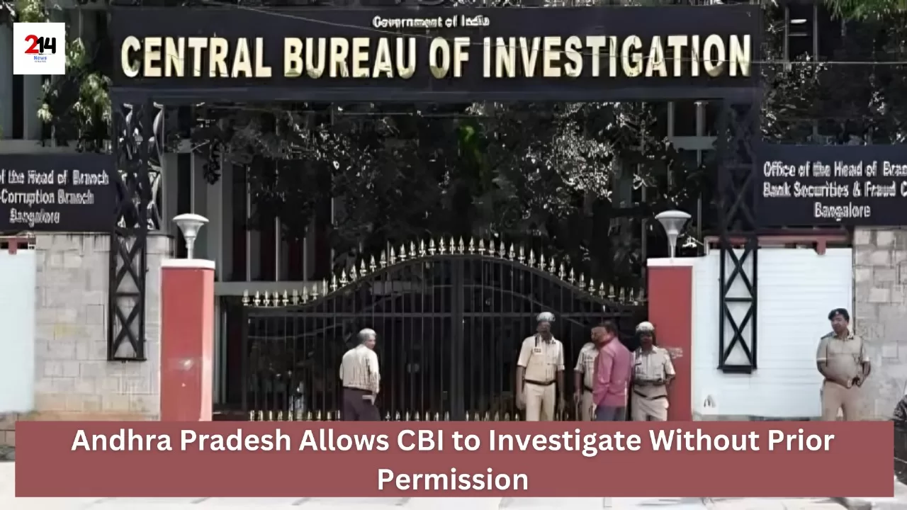 Andhra Pradesh Allows CBI to Investigate Without Prior Permission