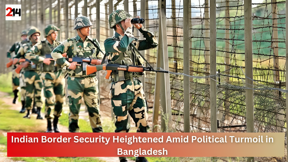 Indian Border Security Heightened Amid Political Turmoil in Bangladesh