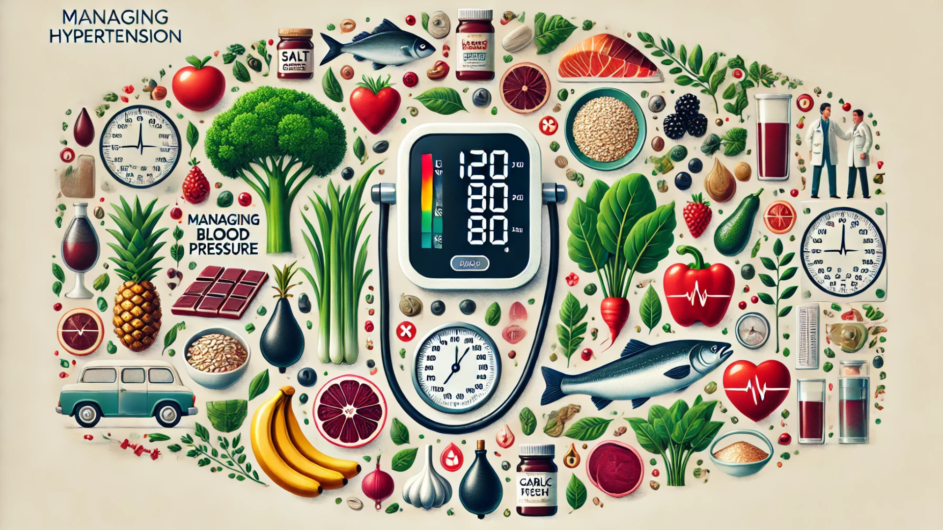 It's here Best Foods to Manage High Blood Pressure (Hypertension)