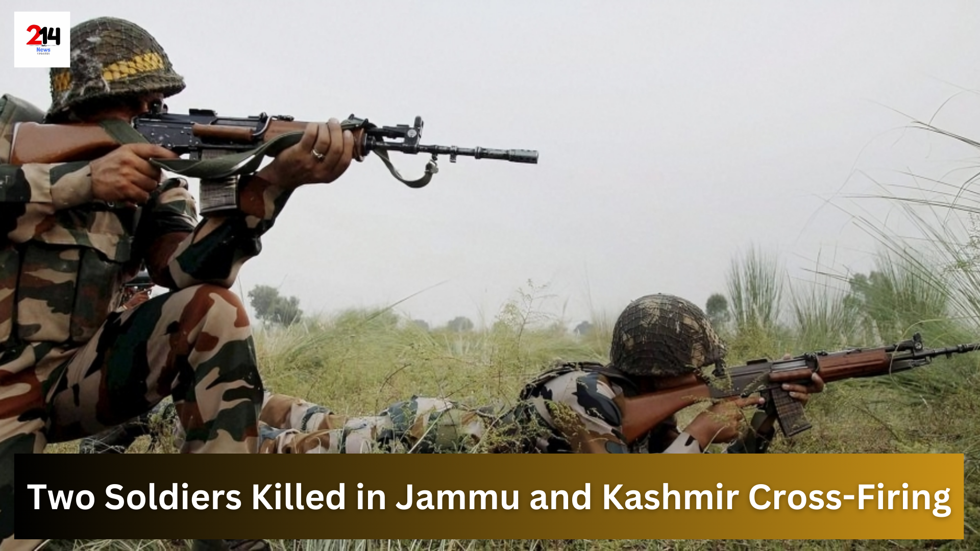 **WhatsApp Message:** Two Indian Army soldiers were killed and three others, including two civilians, were injured in a gunfight with terrorists in Jammu and Kashmir's Anantnag district on August 10, 2024. The operation was launched after reports of terrorist activity in the area, and security forces are continuing their efforts to neutralize the threat.