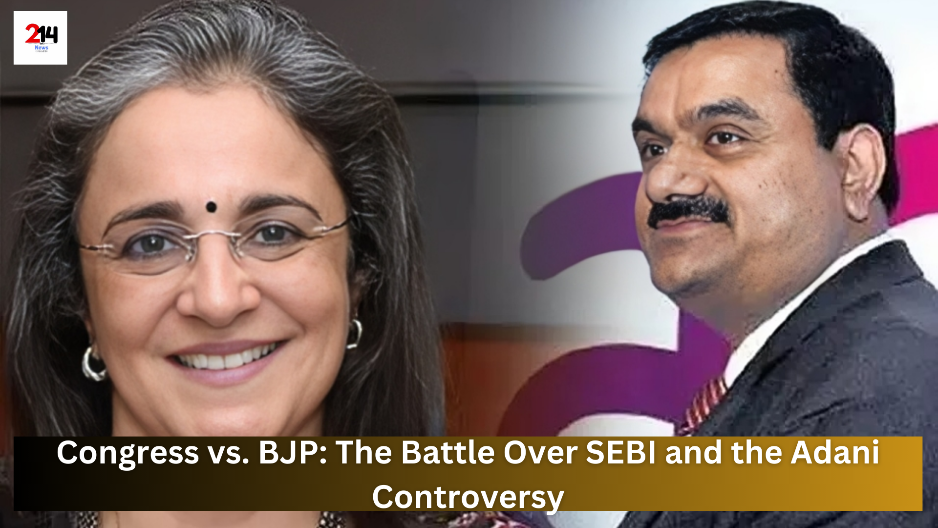 Congress vs. BJP: The Battle Over SEBI and the Adani Controversy