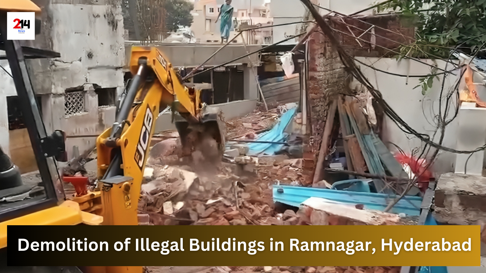 This demolition is a significant step towards better urban planning and ensuring the safety of the community.