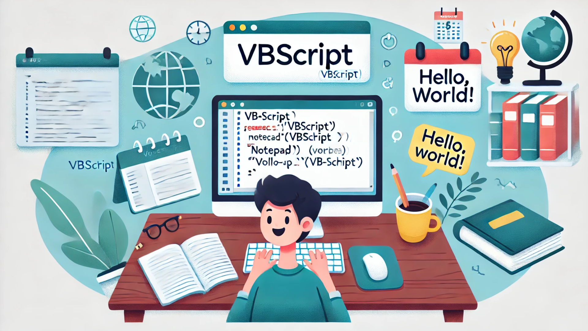 VBScript, short for Visual Basic Scripting Edition, is a scripting language developed by Microsoft.