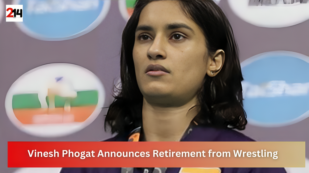 Vinesh Phogat Announces Retirement from Wrestling