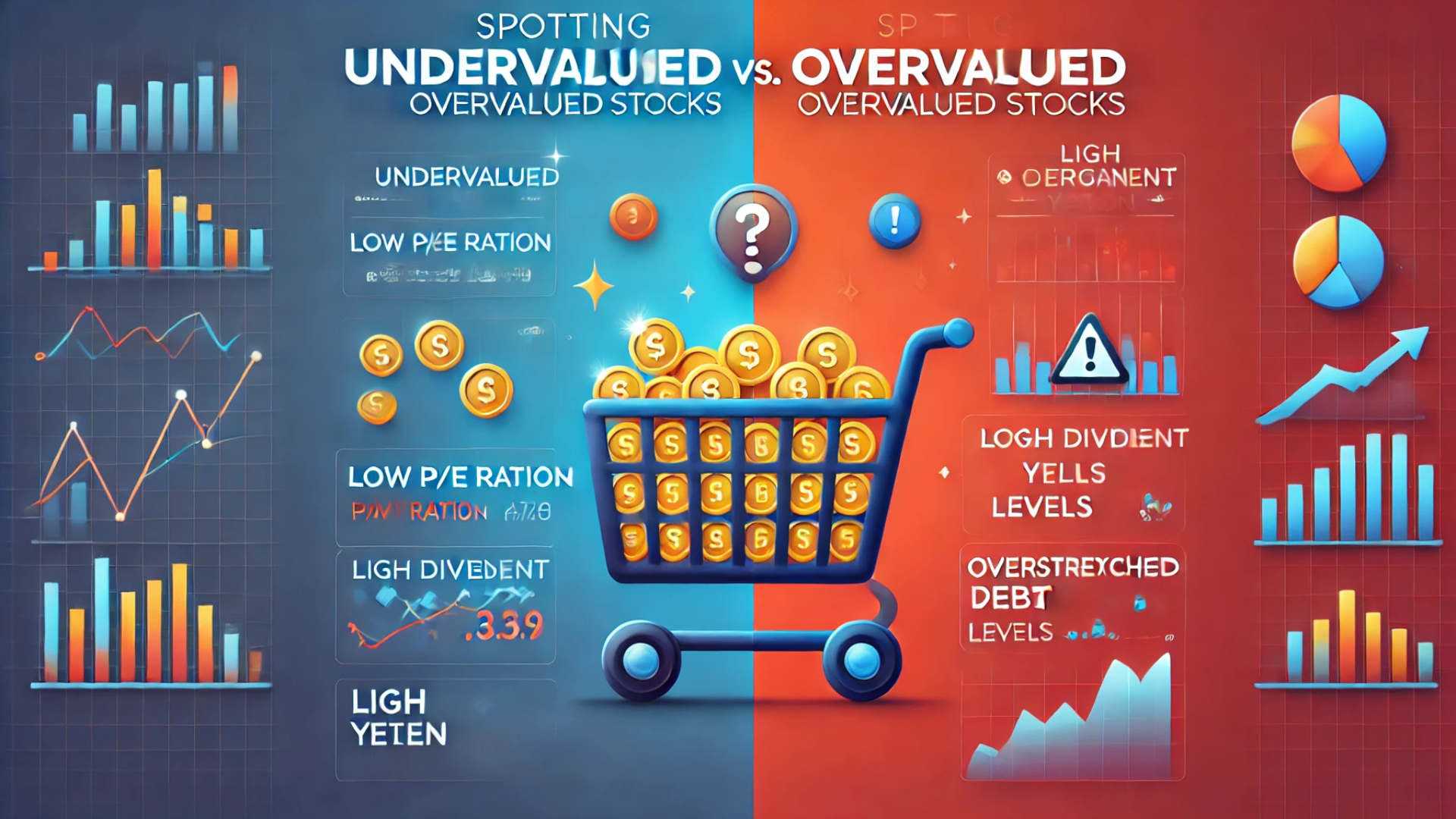 how to spot undervalued and overvalued stocks in the Indian stock market.