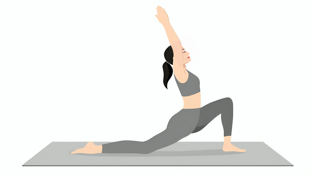 The Low Lunge Pose by technical name is what is commonly called Anjaneyasana. It is one of those relatively simple yoga poses that may prove very potent.