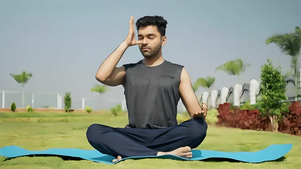 Chandra Bhedana Pranayama, or "moon-piercing breath," is one of the calming breathing methods in yoga. This yoga practice involves using the left nostril to breathe in because it provokes the cool and soothing energies in the body