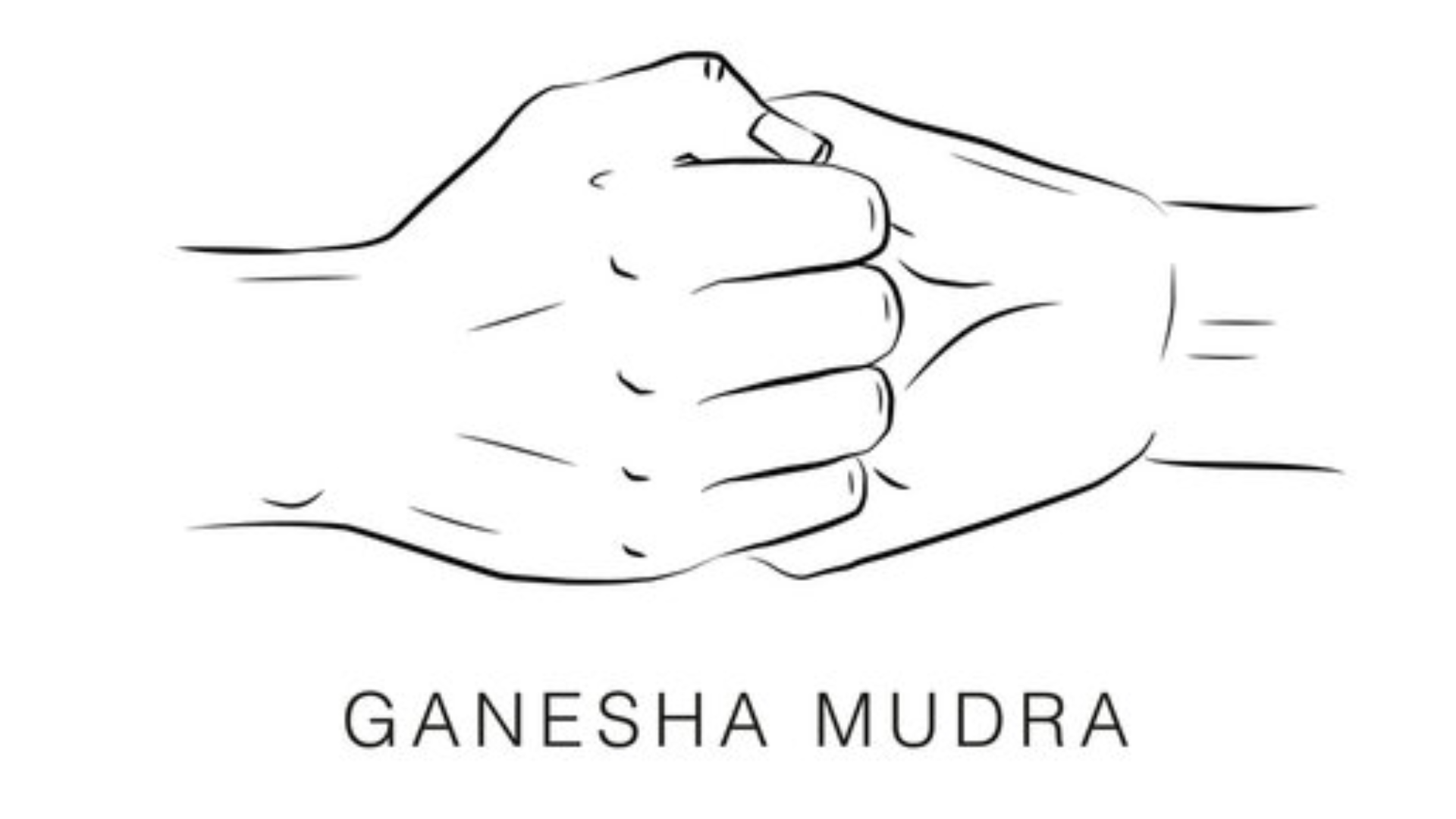 In the yogic and meditative world, hand gestures or "mudras" play a very significant role in overriding blockages and enhancing energy flow in the body. One of those is the Ganesha Mudra, named after the Hindu god known as Lord Ganesha, remover of obstacles, wherein one is said to be able to open up the heart, strengthens the body, and releases physical and mental tension